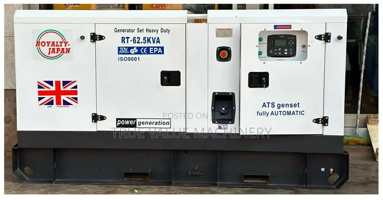 Rt-62.5kva Super Silent Box Body Generator Set