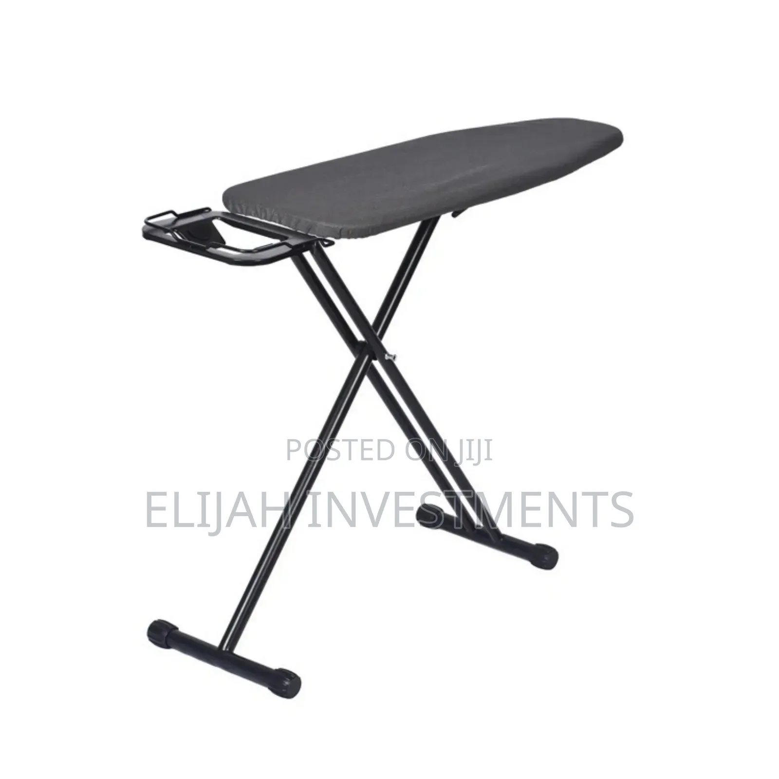 Heat Resistant Fabric Ironing Board With Iron Rest