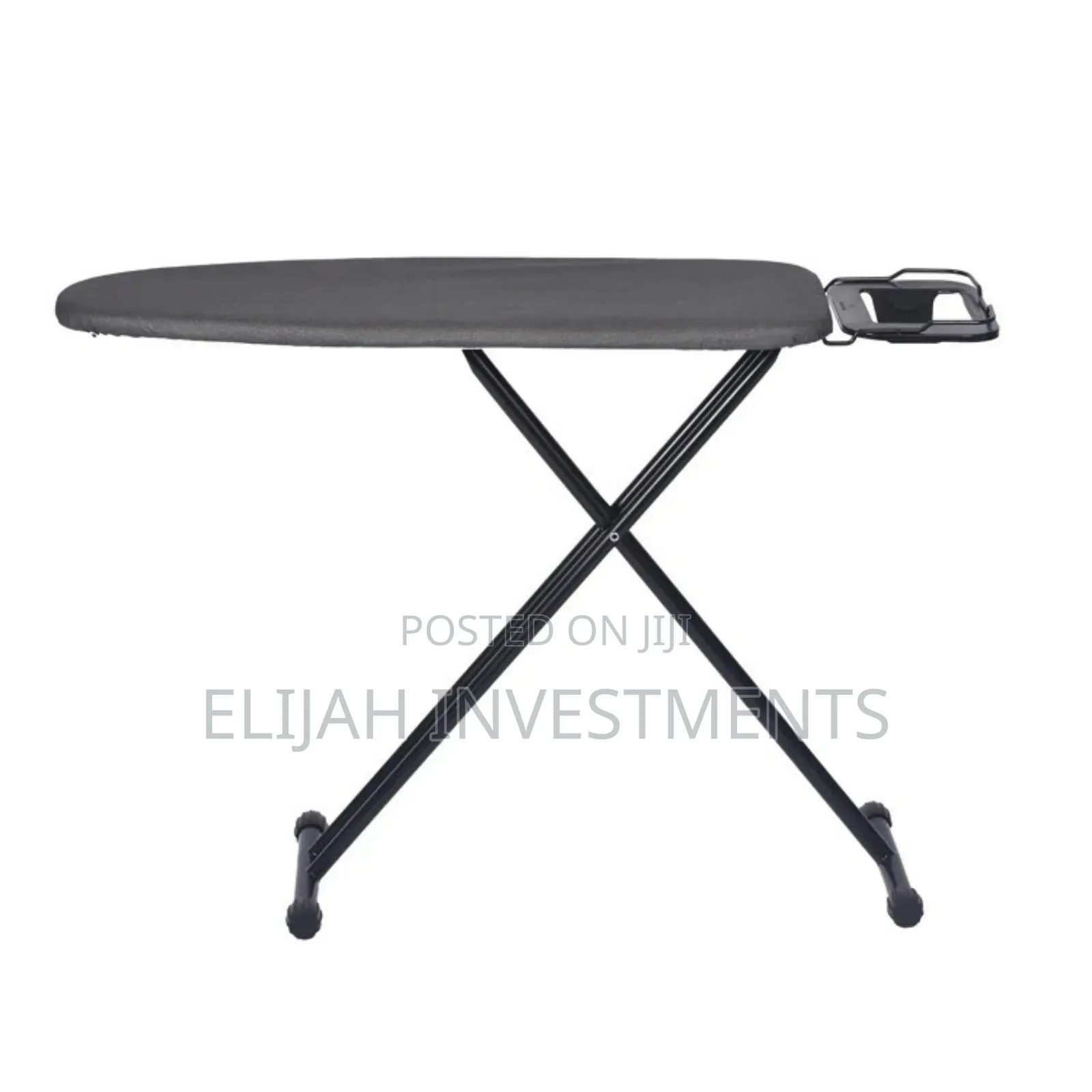 Heat Resistant Fabric Ironing Board With Iron Rest