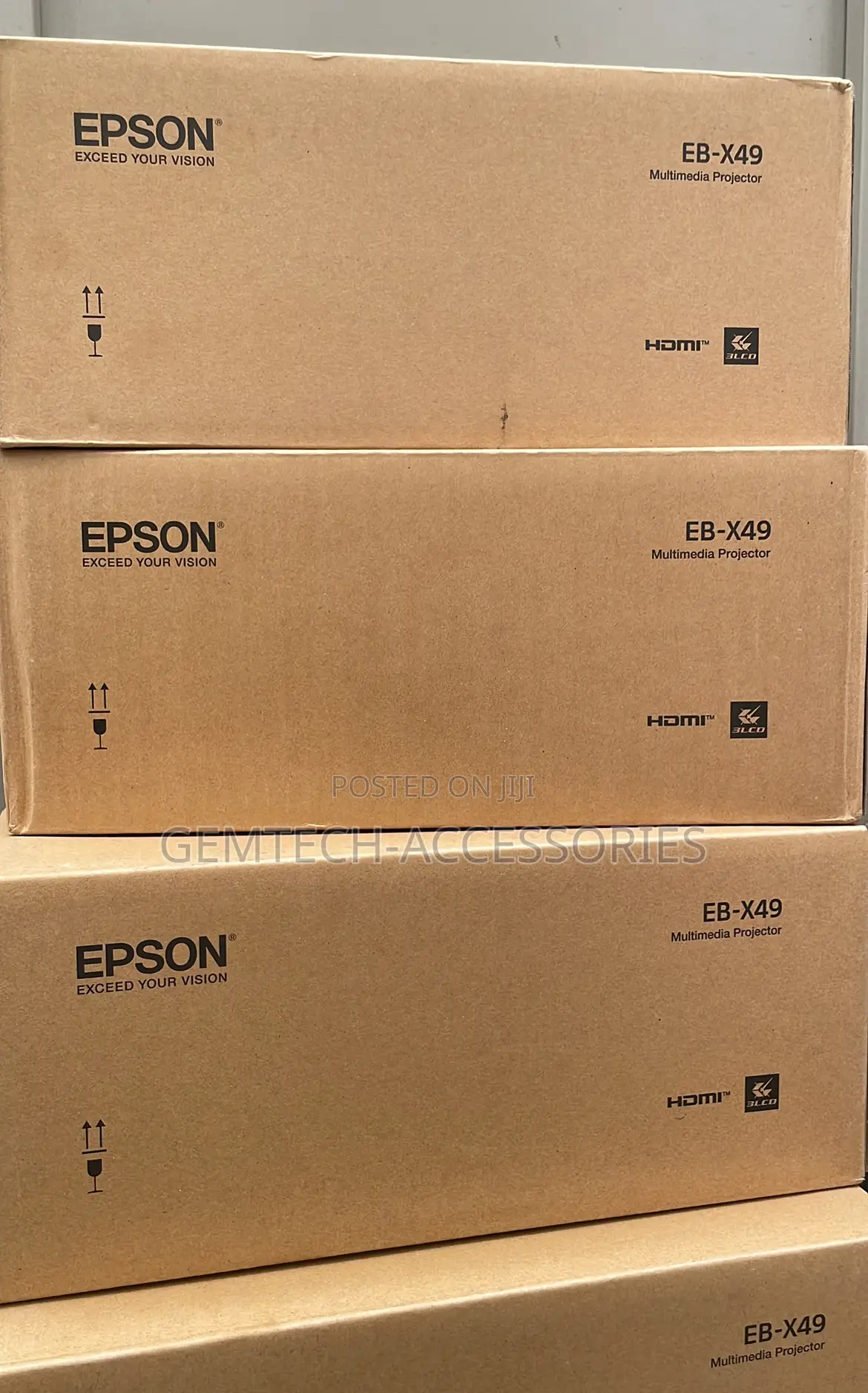 Epson Eb-X49 Multimedia Projector 3600 Lumens