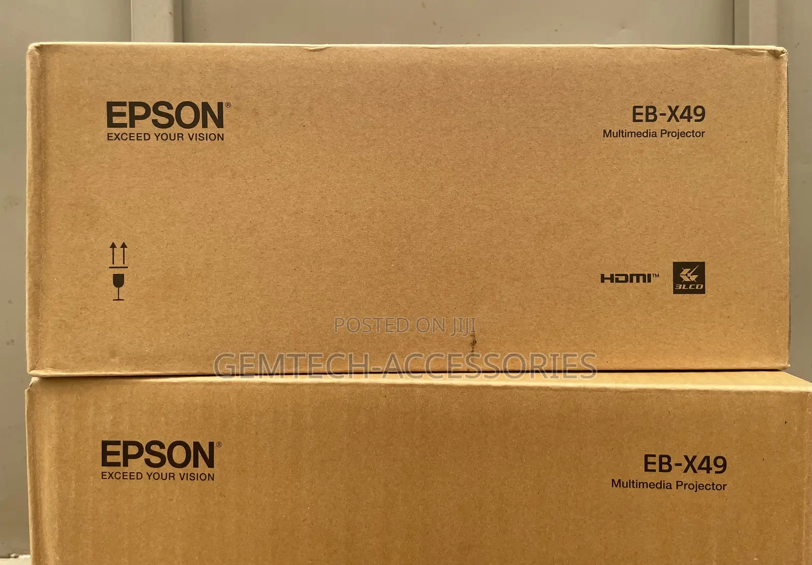 Epson Eb-X49 Multimedia Projector 3600 Lumens