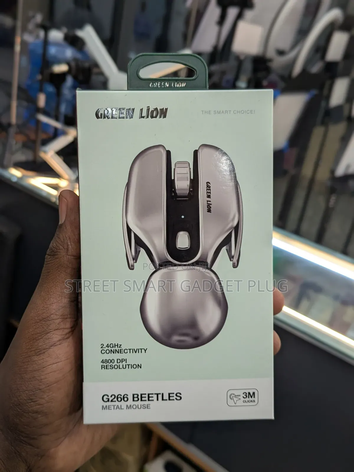 Green Lion Beetles Mouse