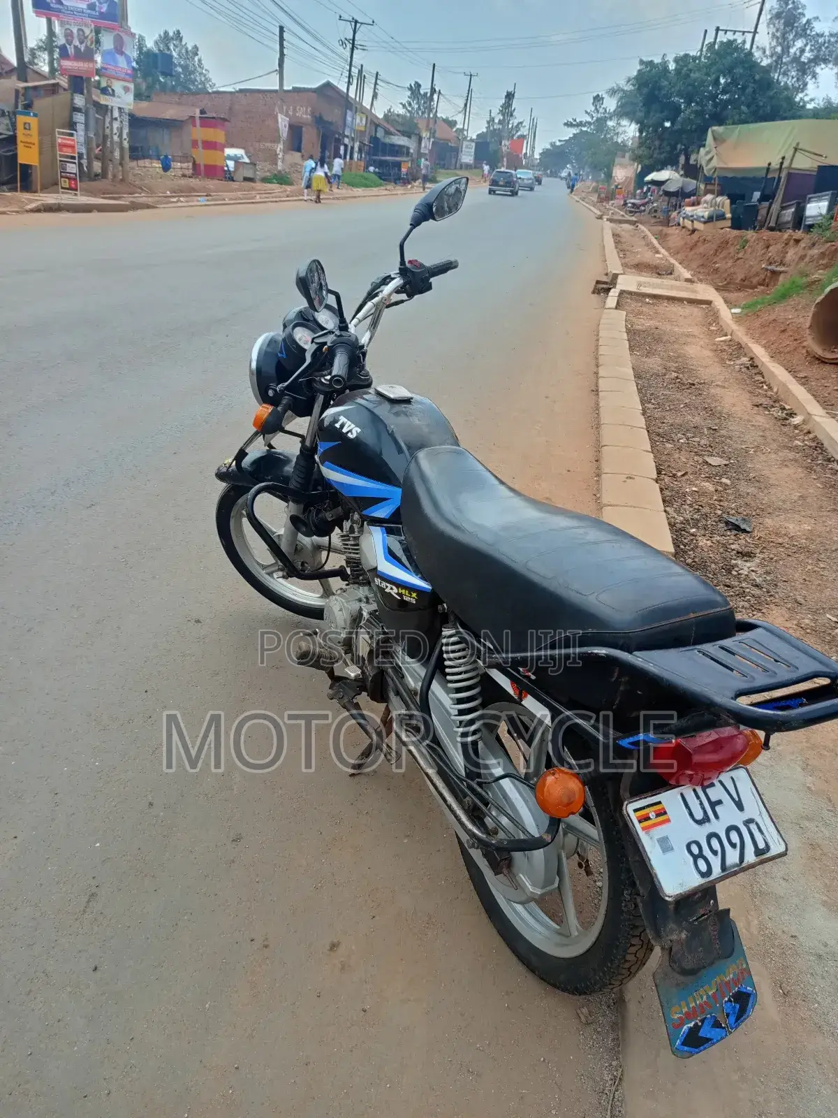 TVS HLX 125 2023 Black