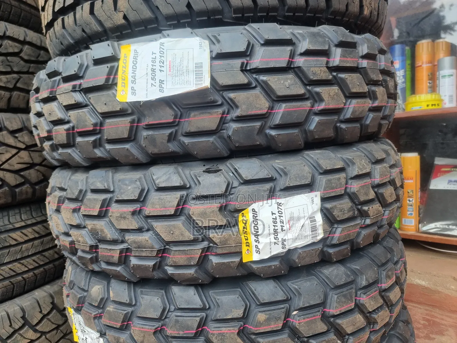 7.50r16 Dunlop New Tyres.