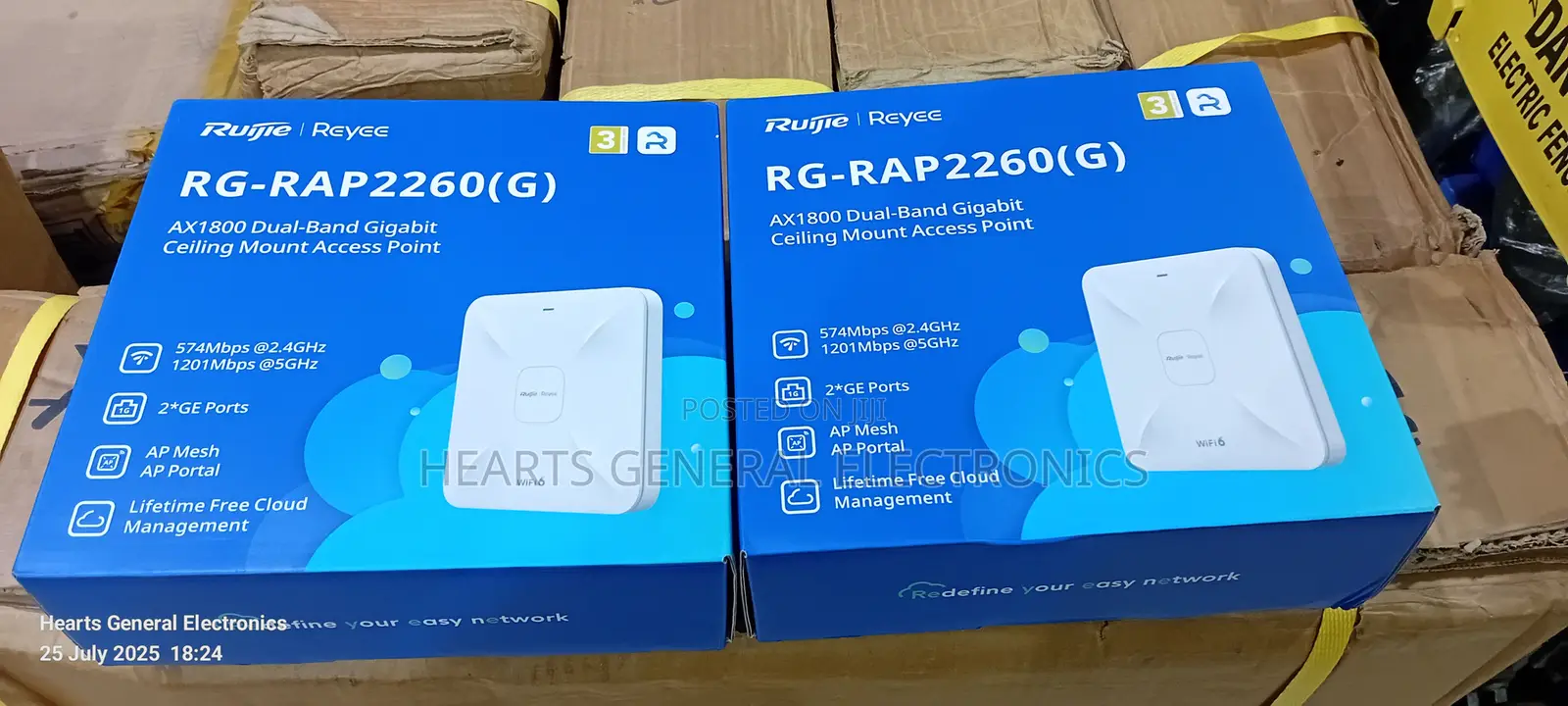 Ruijie Gigabit Ceiling Access Point Rg-rap2260 (G)