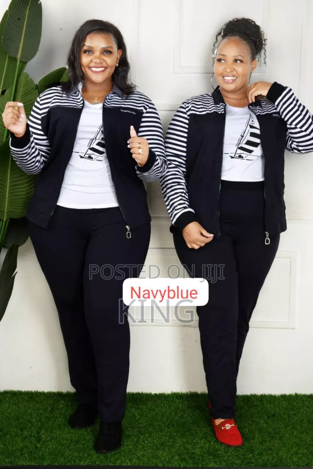 Matching -Set Ladies Two-Piece Tracksuit