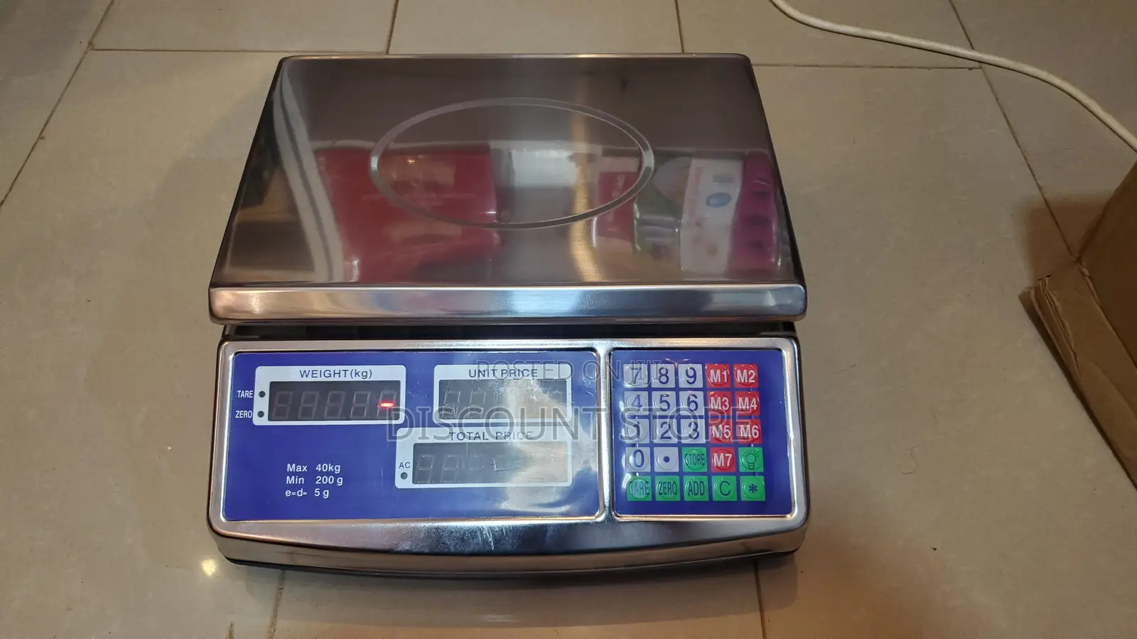 Digital Weighing Scale Poultry 40kg Farm Weighing Scale