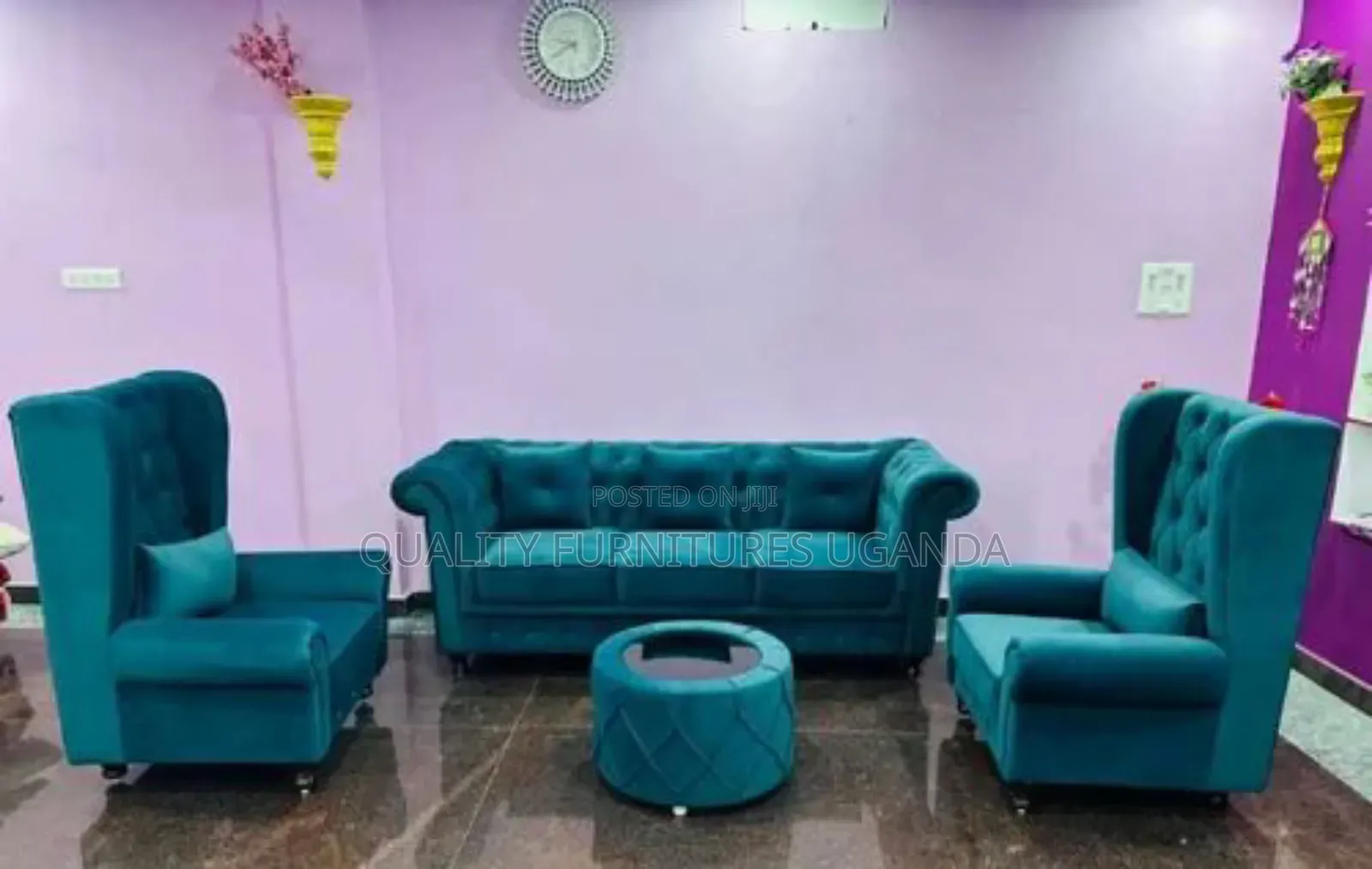 Simple 5 Sitter Chesterfield
