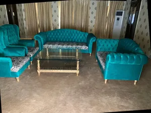 Green 7 Sitter Chesterfield