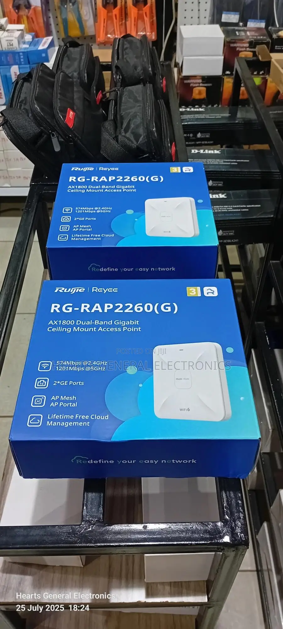 Ruijie Gigabit Ceiling Access Point Rg-rap2260 (G)