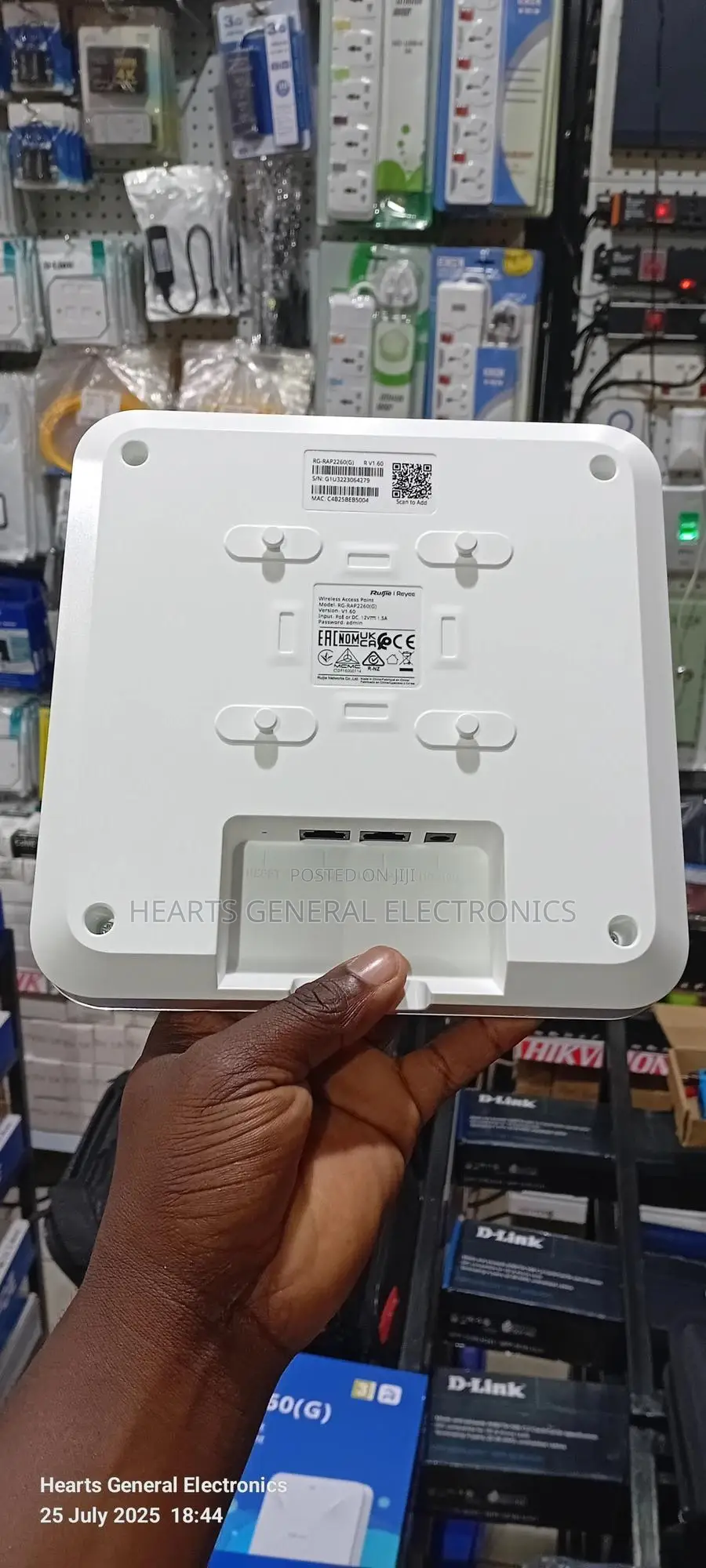 Ruijie Gigabit Ceiling Access Point Rg-rap2260 (G)