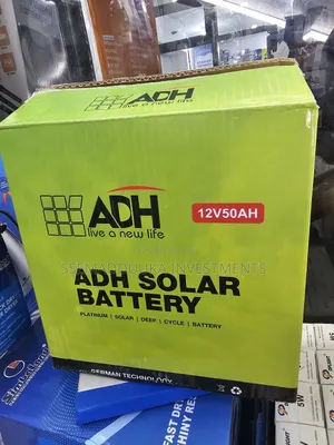 Adh 12v50ah Solar Battery