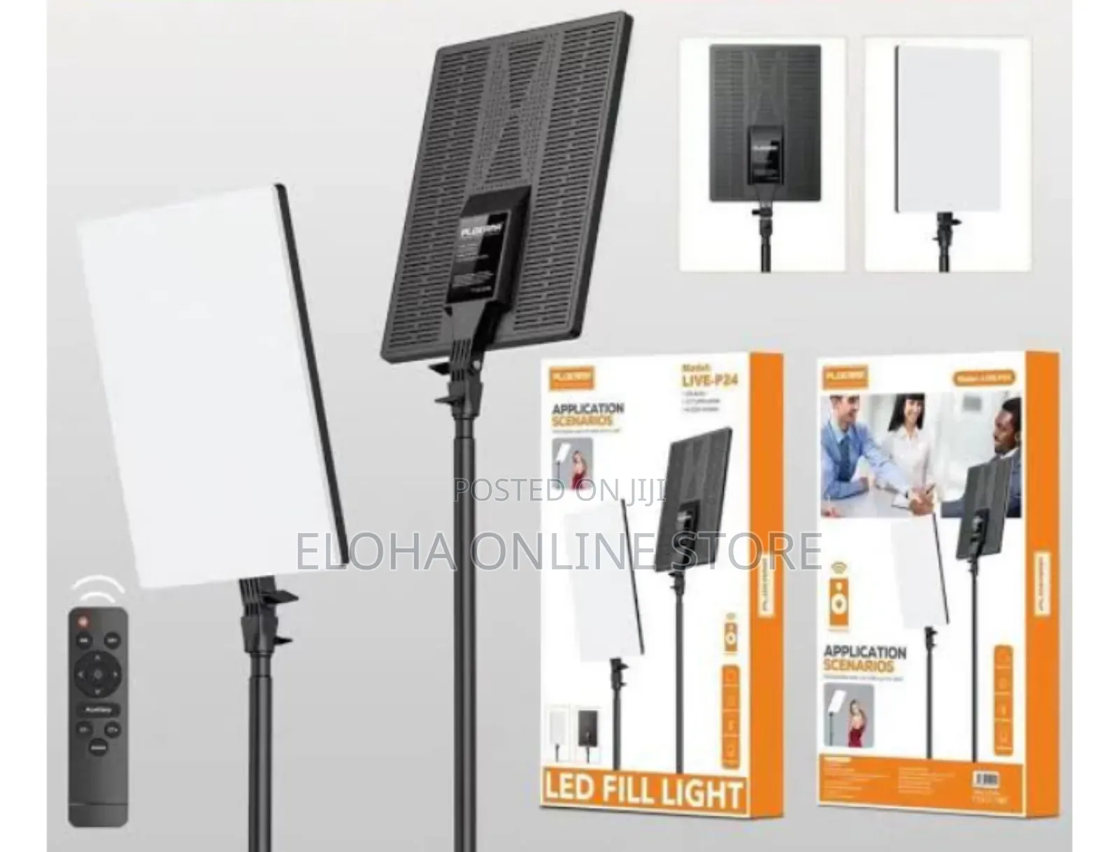 Plokama Live-P24 Pro RGB Panel Fill Light