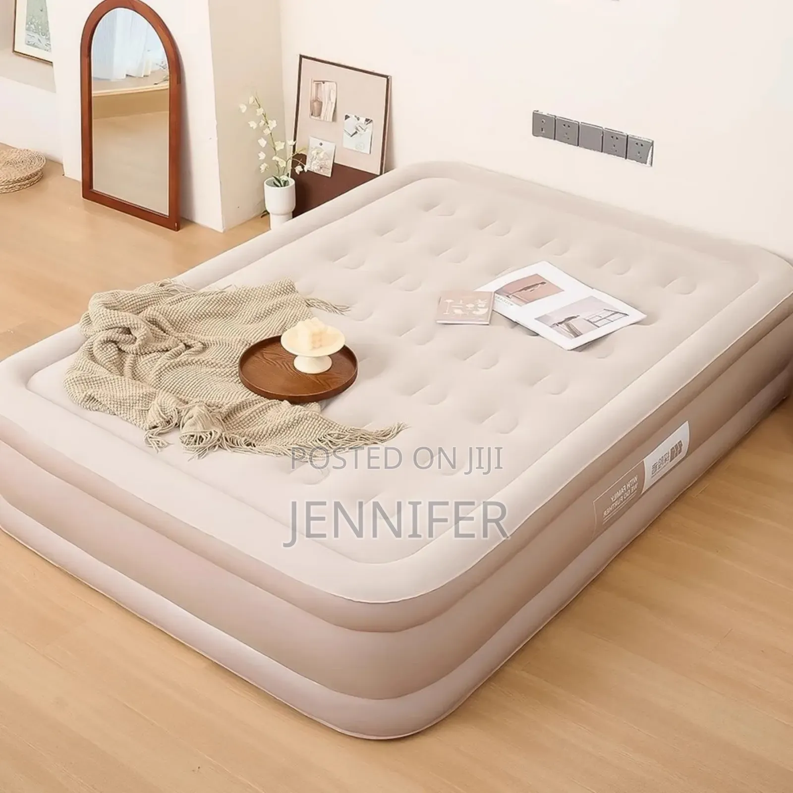 Self Inflated Big Size Air Mattress Bed