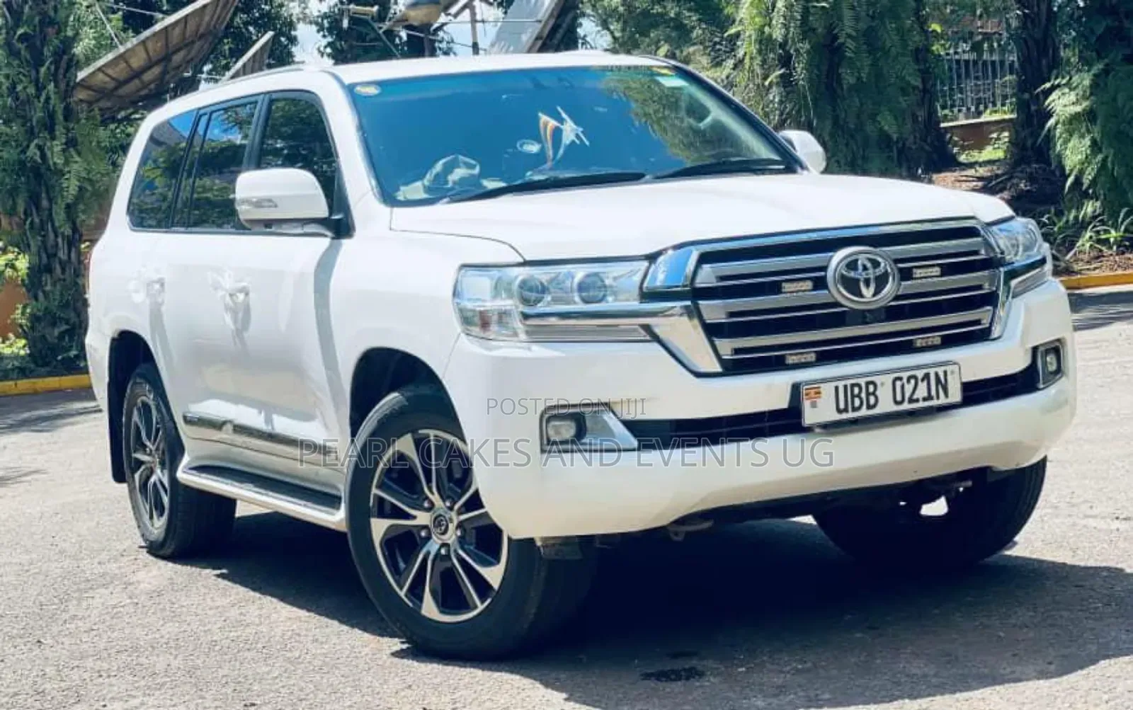 Car Hire/Self Drive Prado Landcruiser Tx White Hire V8