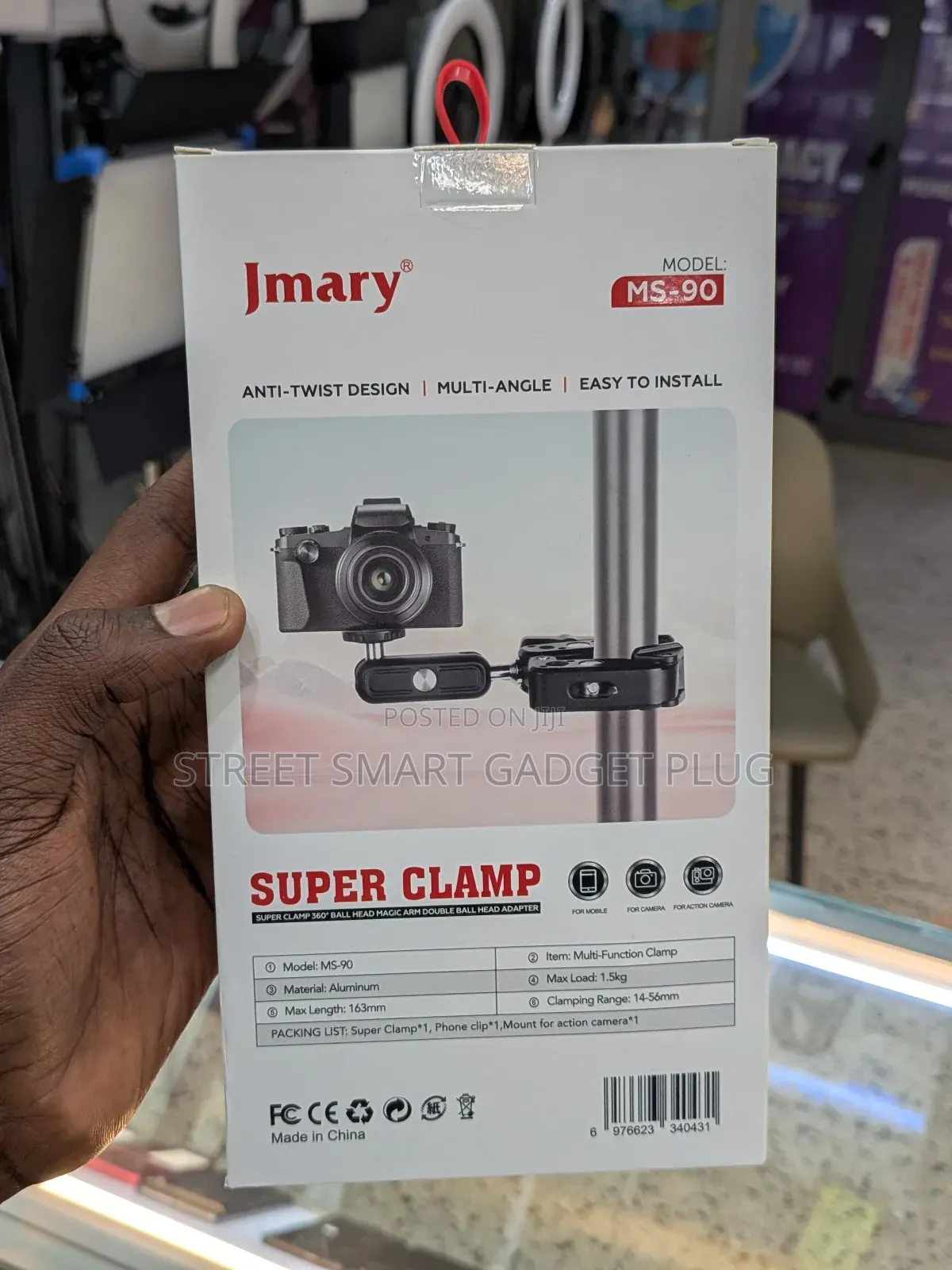 Jmary Clamp Phone Holder