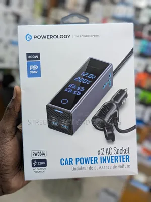 Powerology Car Power Inverter 300watts