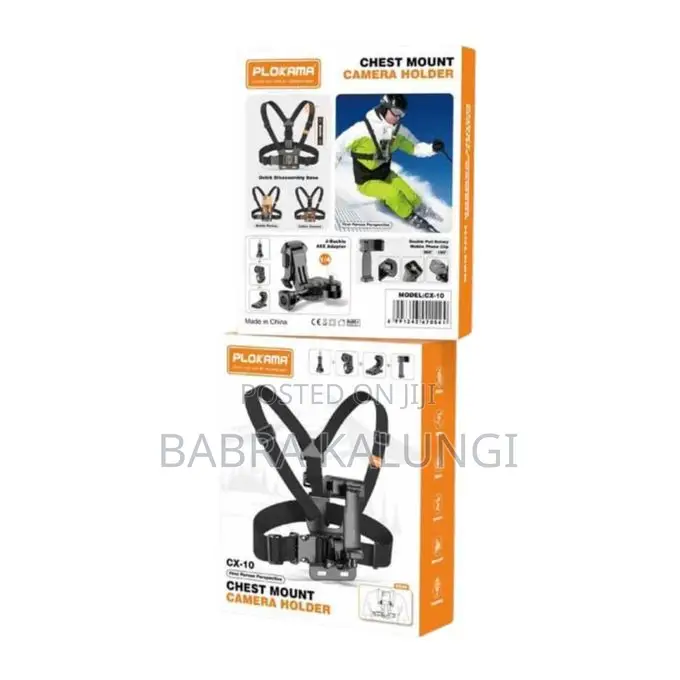 Plokama Cx-10 Chest Mount Camera Holder Chest Support