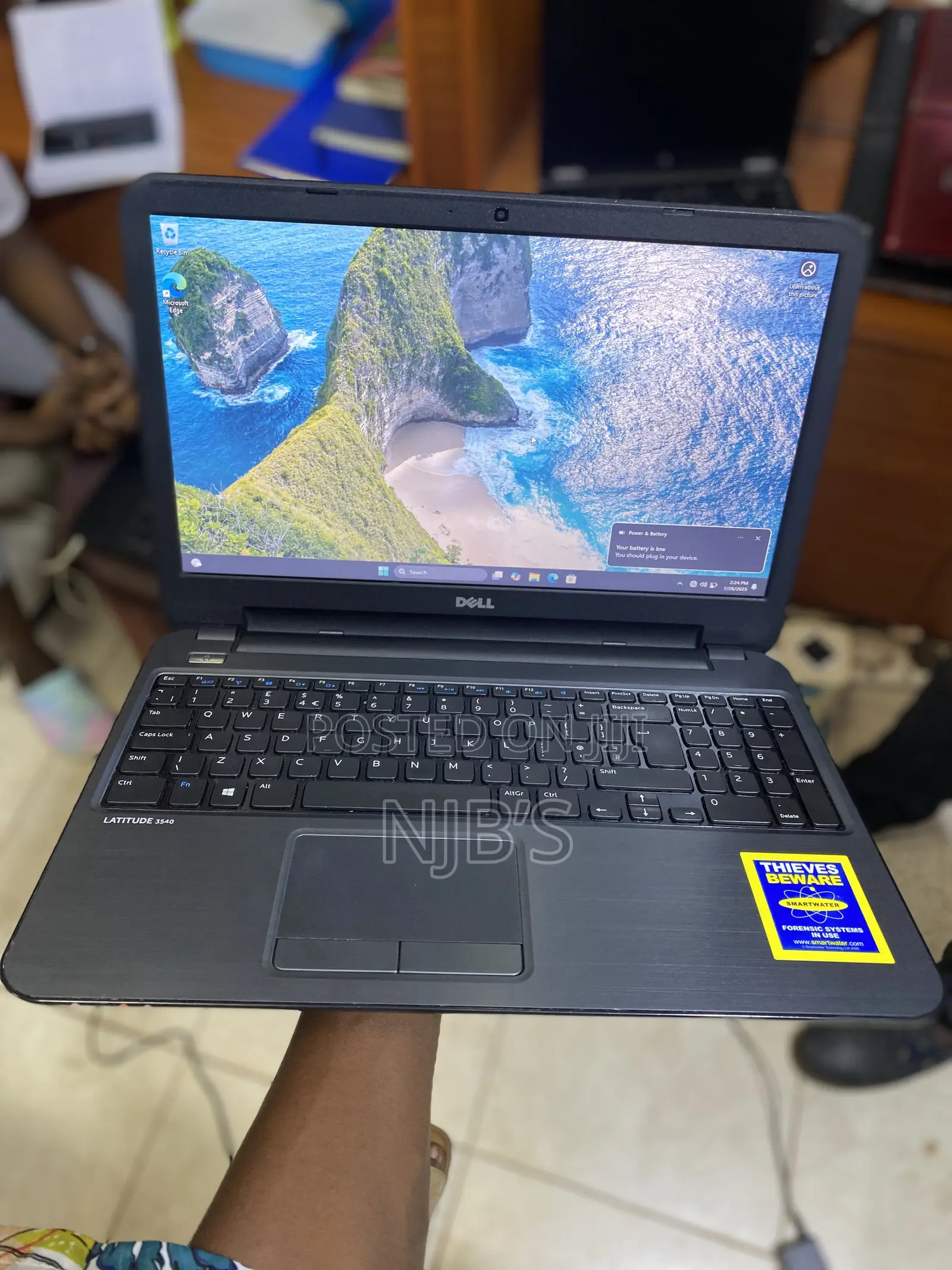 Laptop Dell Latitude 3540 4GB Intel Core I5 HDD 500GB