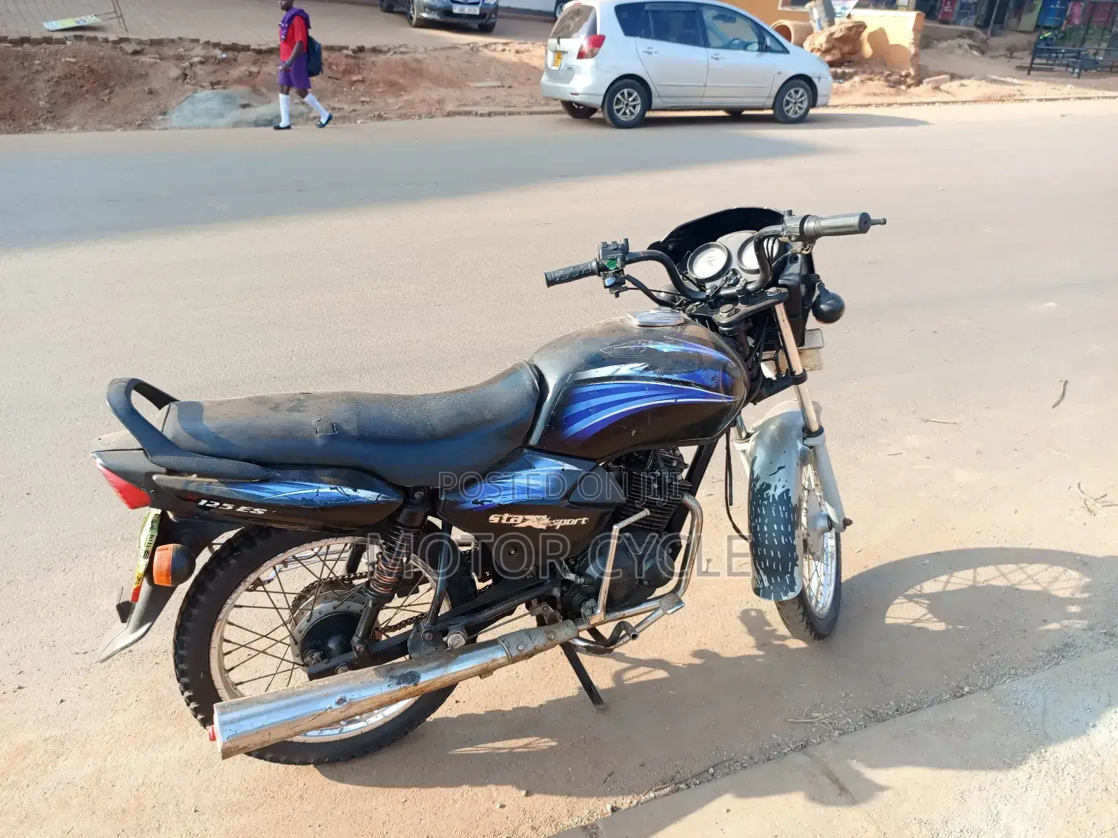 TVS HLX 125 2018 Black