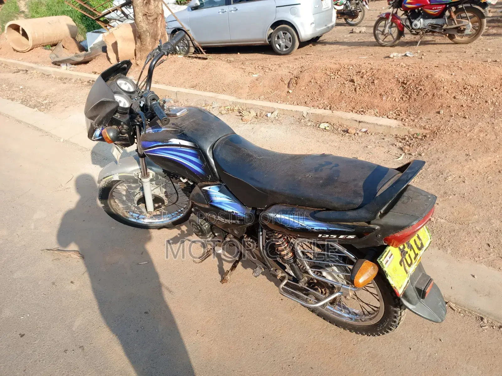 TVS HLX 125 2018 Black