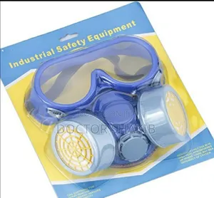 Strong Anti Dust Protect Mask With Air Filters And Goggles