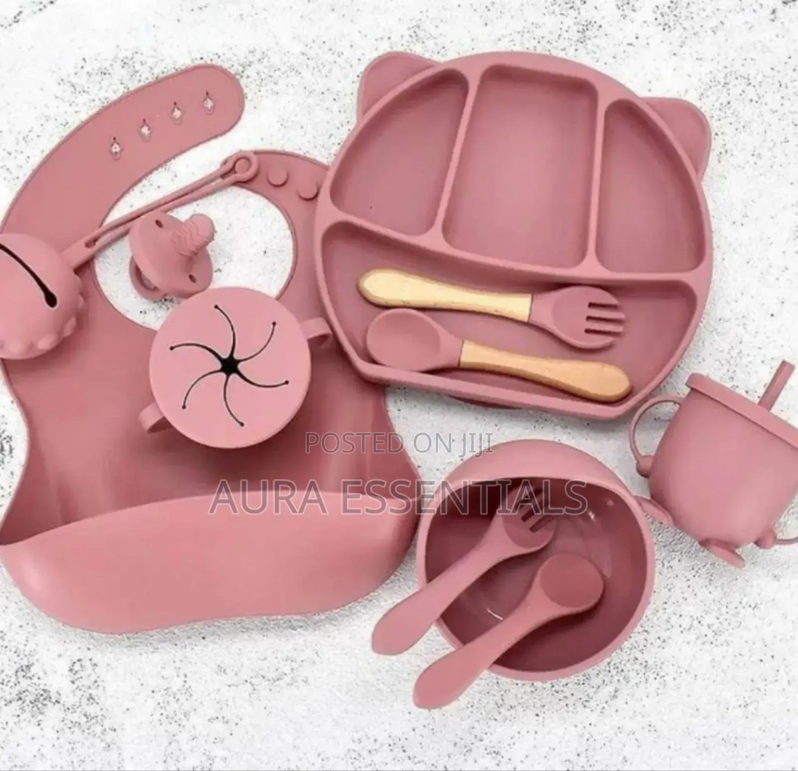 Baby Silicon Feeder Set