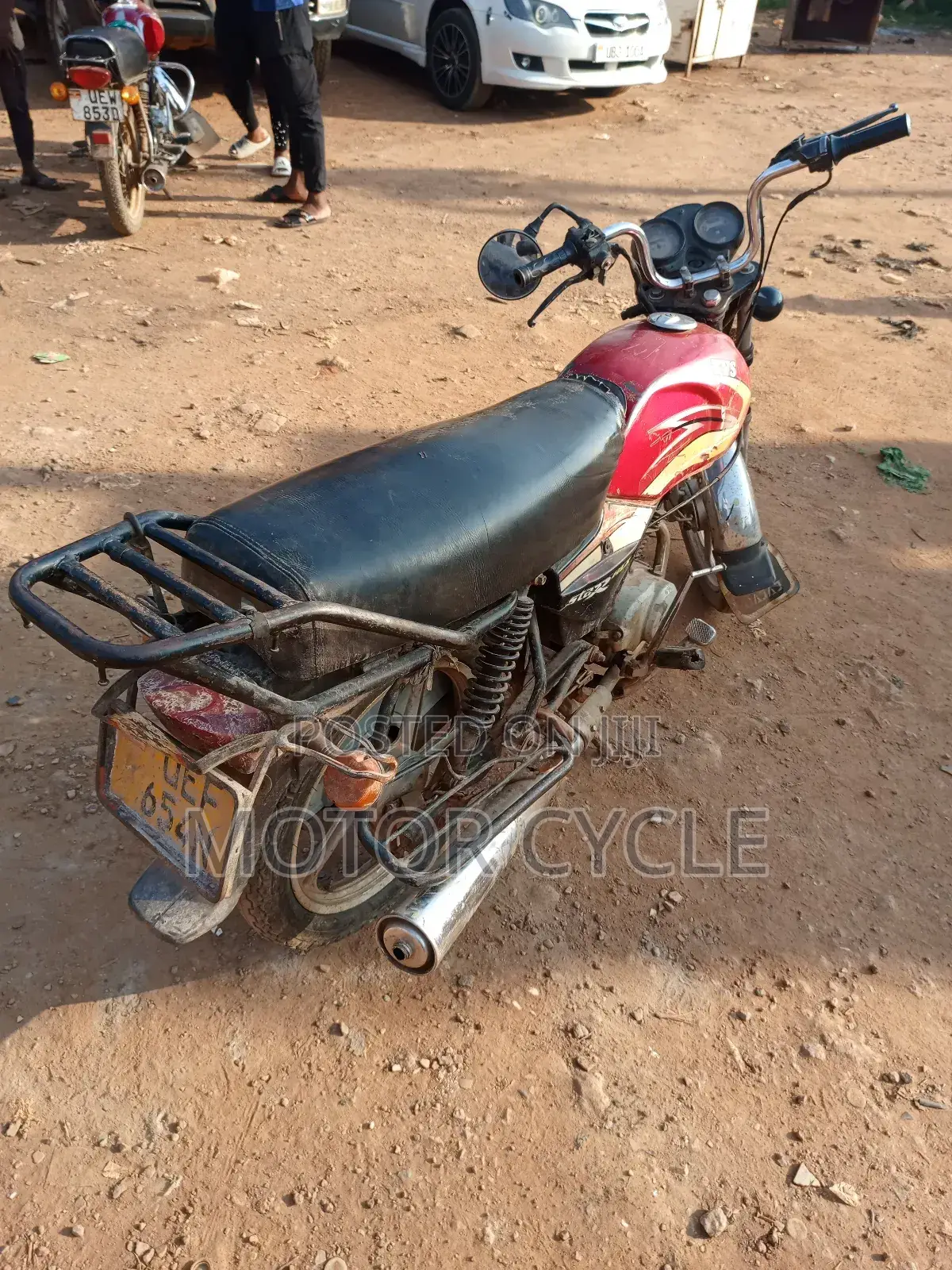 TVS XL 100 2016 Red