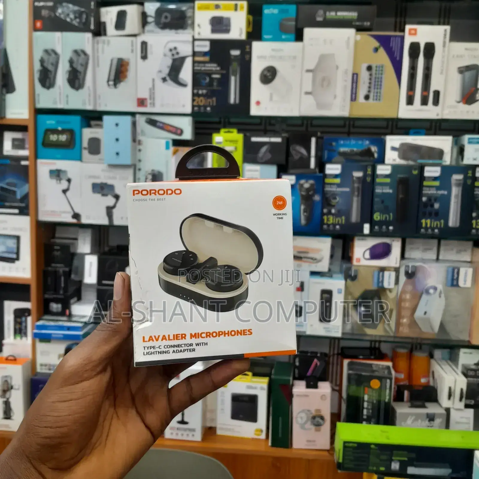 Porodo Lavalier Microphones/Wireless Microphones