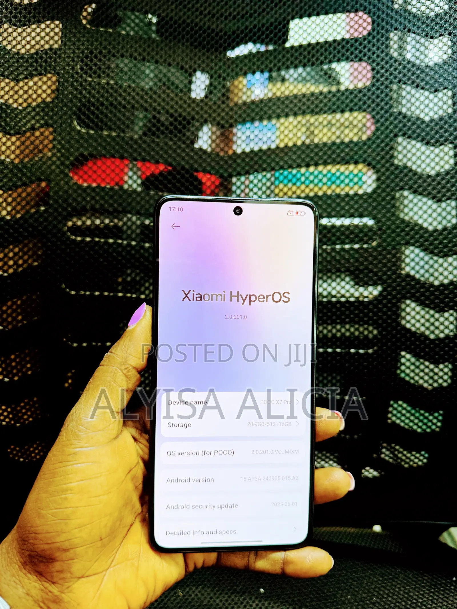 Xiaomi Poco X7 Pro 512 GB Black