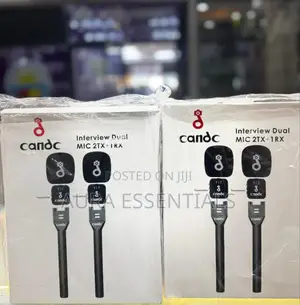 Candc Interview 3 in 1 Dual Wireless Microphone