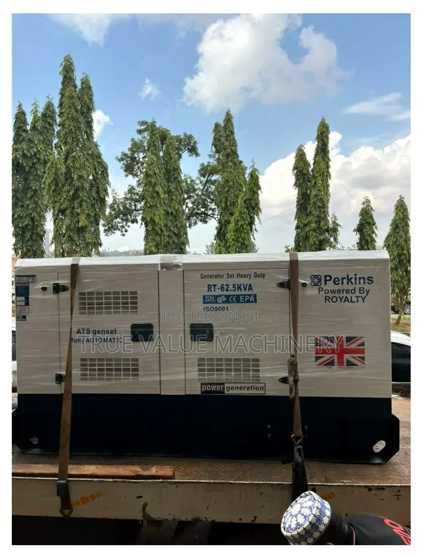 Perkins Tech Box Body 62.5kva Super Silent Generator