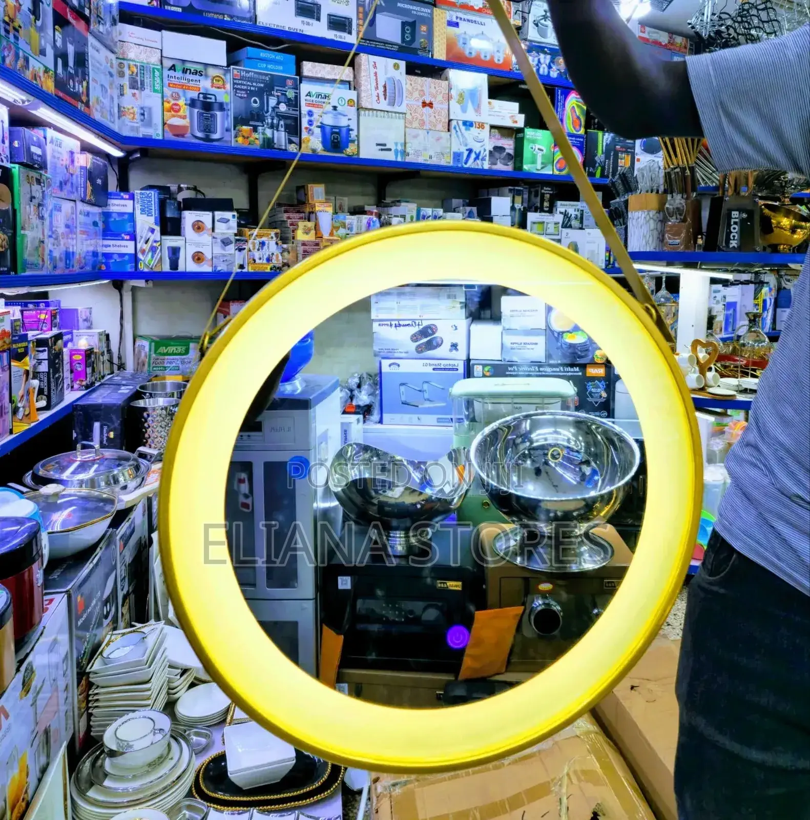 Led Light Bathroom Round Mirror