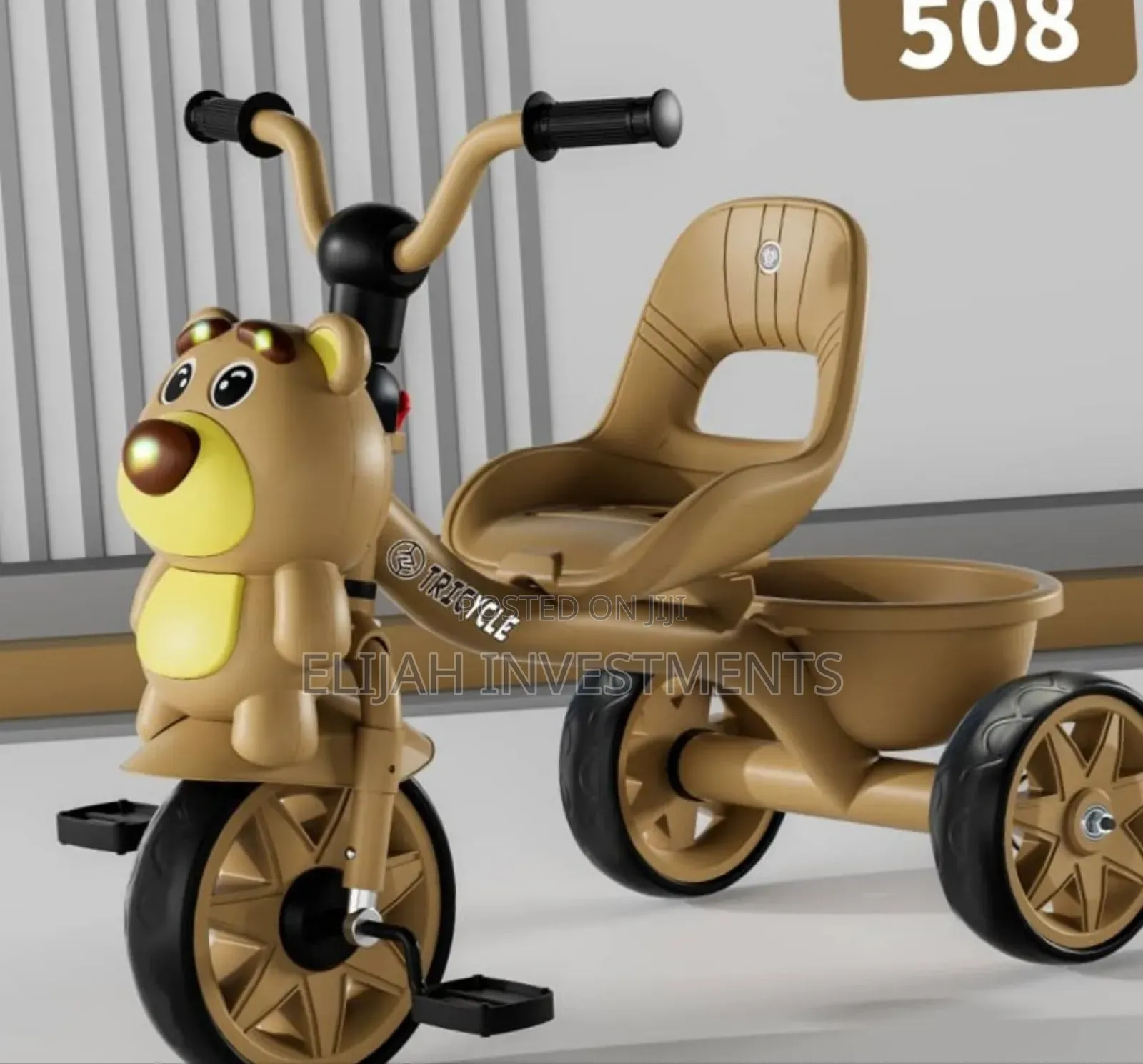 New Kids 3-Wheels Bike Pedal Baby Tricycle