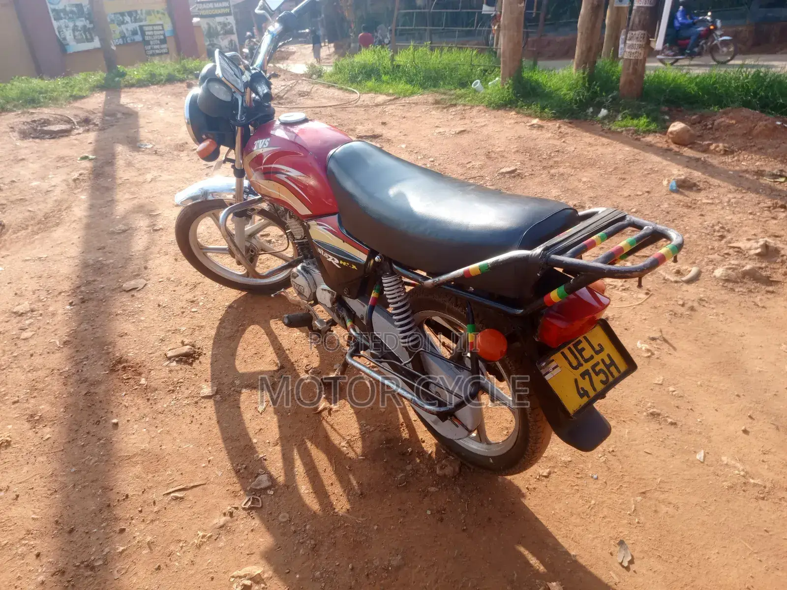 TVS HLX 125 2018 Red