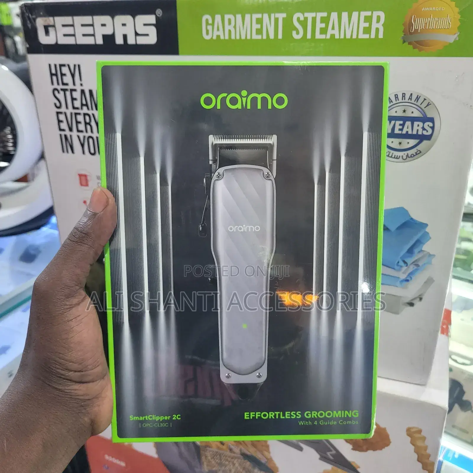 Smart Trimmer Oraimo, Rechargeable Smart Clipper 2c