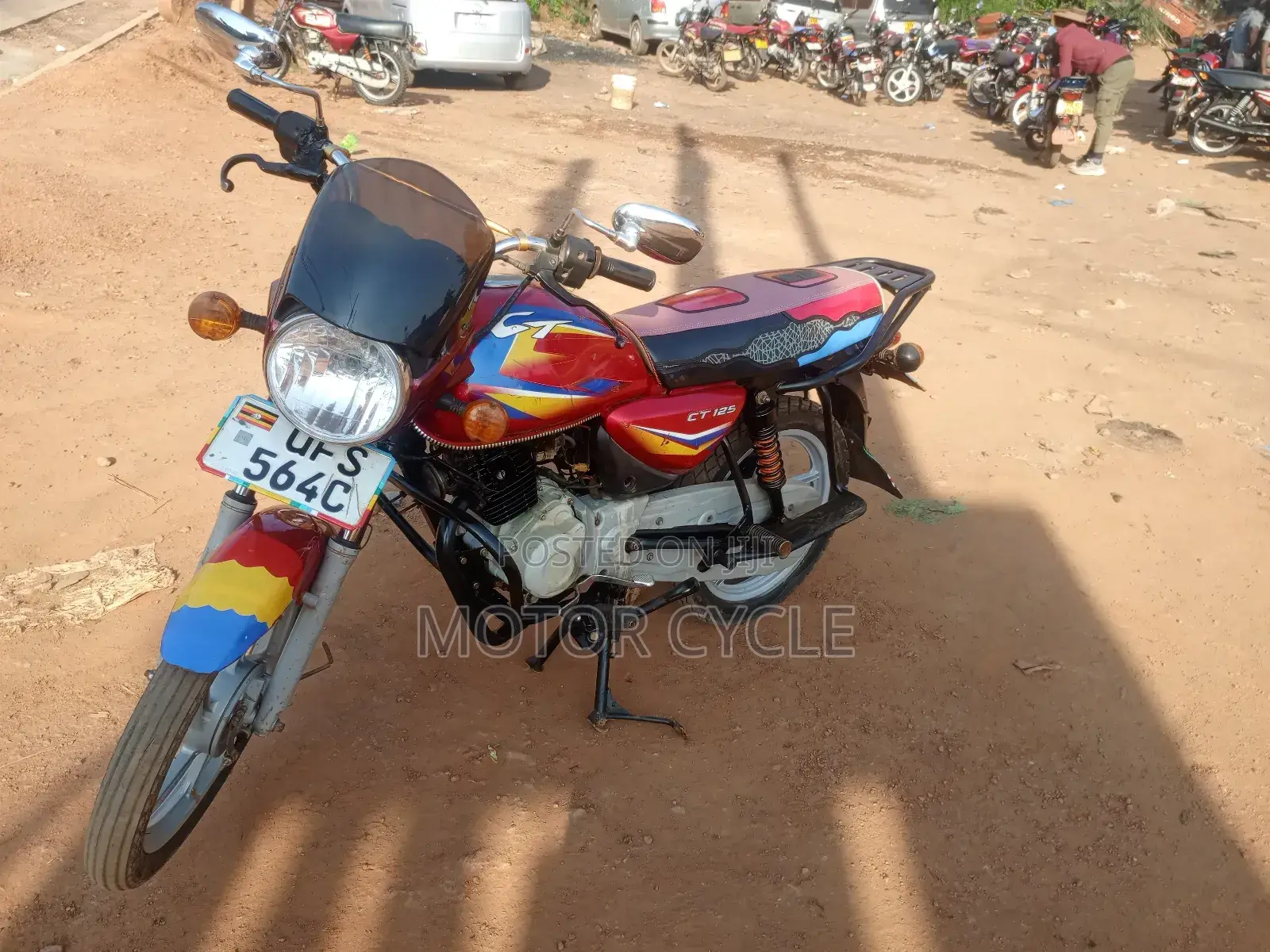Bajaj Boxer 125 2023 Red