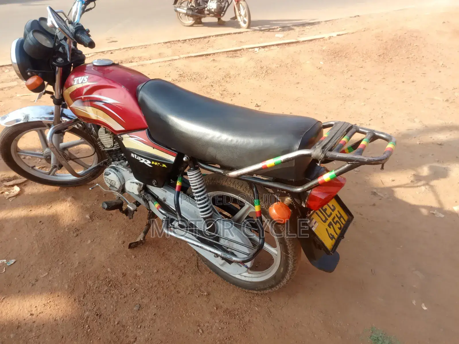 TVS XL 100 2012 Red