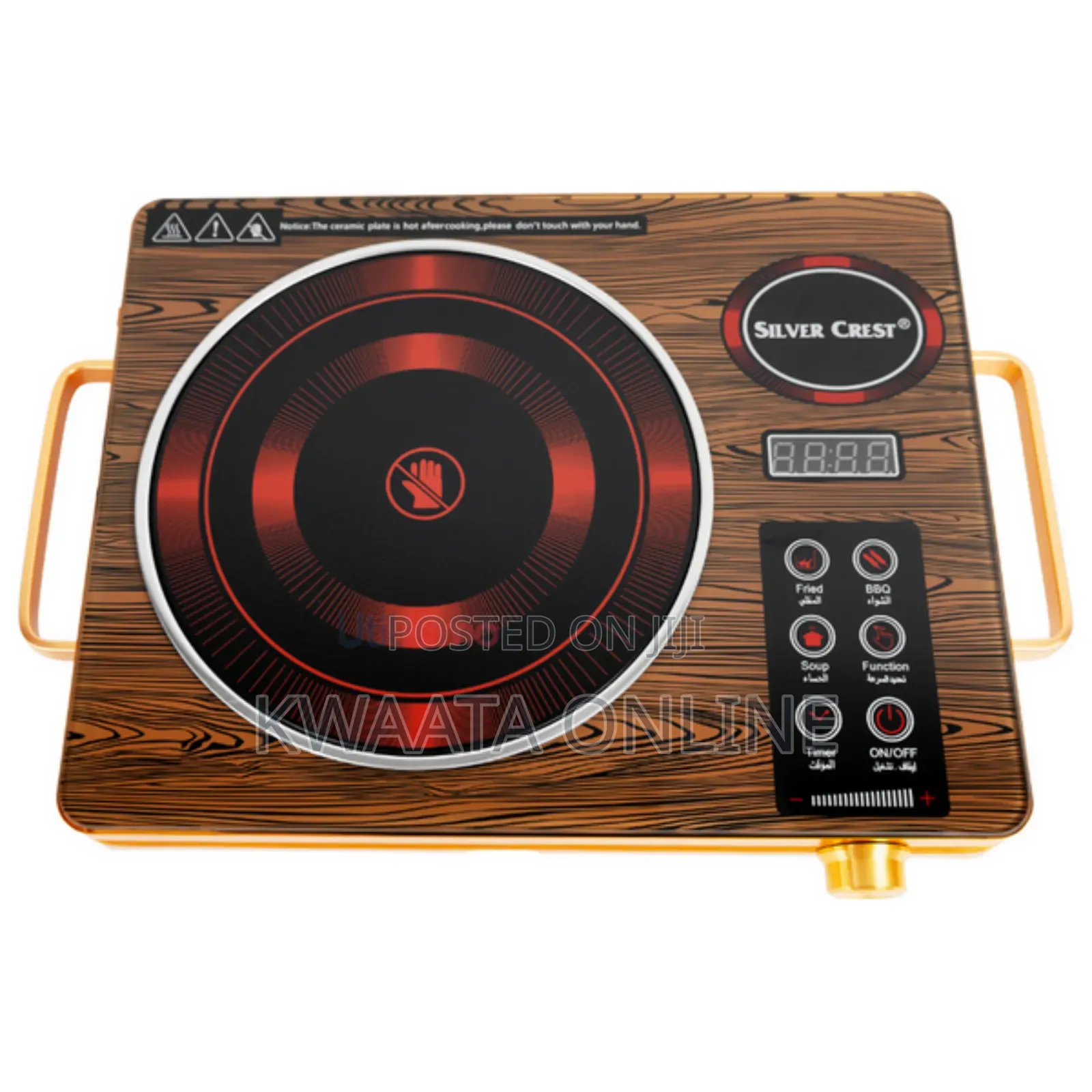 Silvercrest Infrared Cooker With Touch Control,3500w Sc-7032