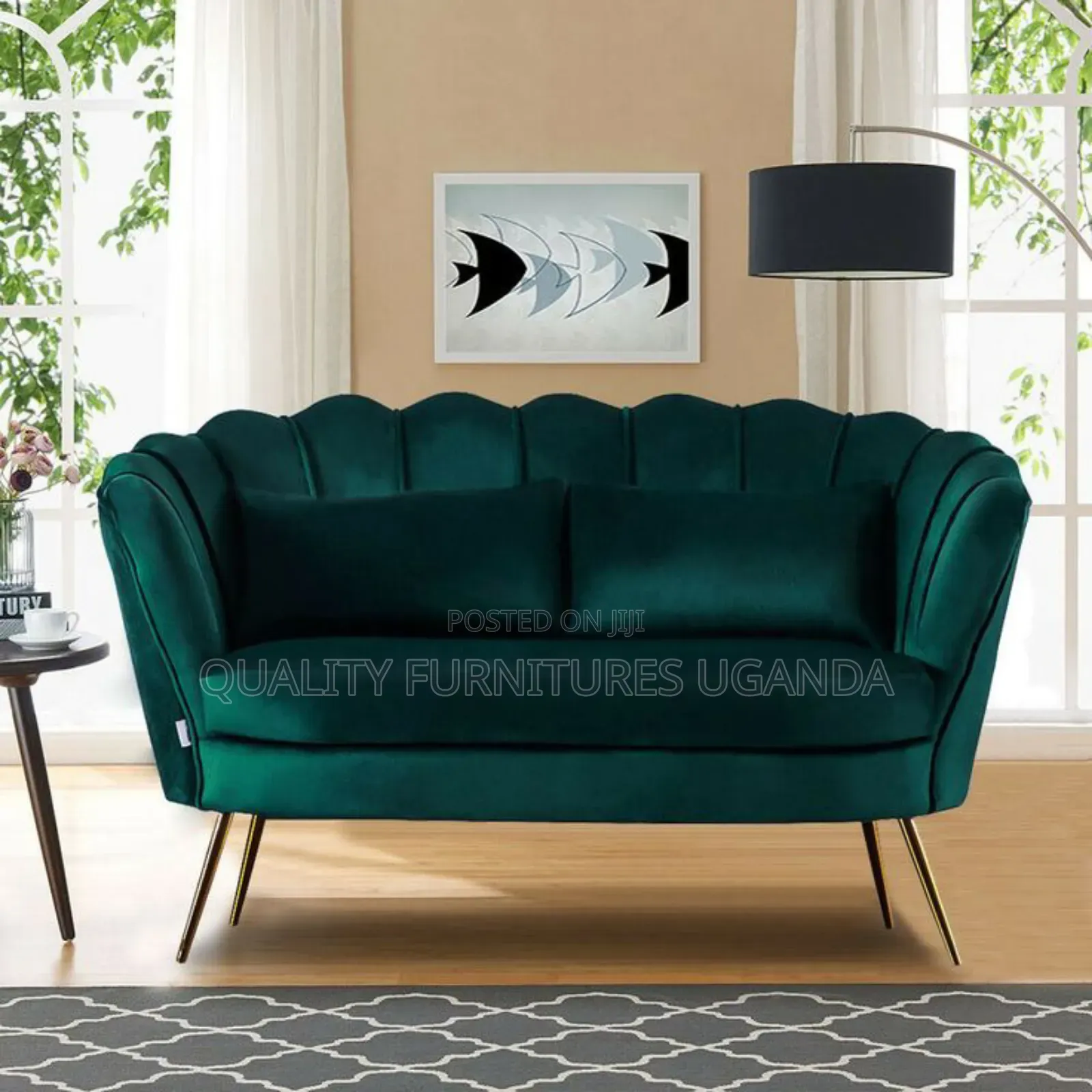 Luxurious Flower Couch