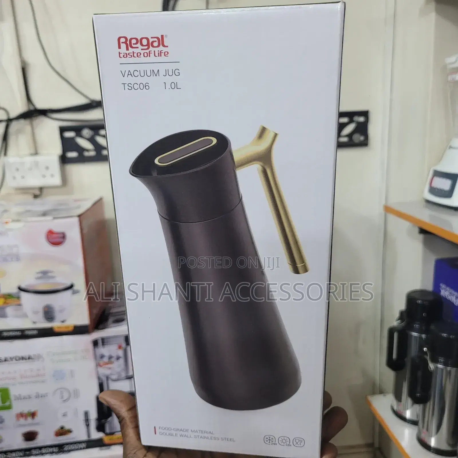 Vacuum Jug 1.0l Regal/Vaccum Flask Hot and Cold