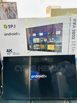 Photo - SPJ Tv 55”inches Smart Android