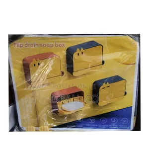 Wall Mounted Flip Drain Soap Racks.