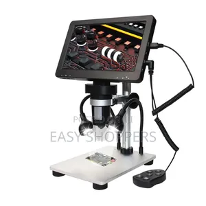 Digital Microscope 7 Inch LCD Display 1-1200x Continuous