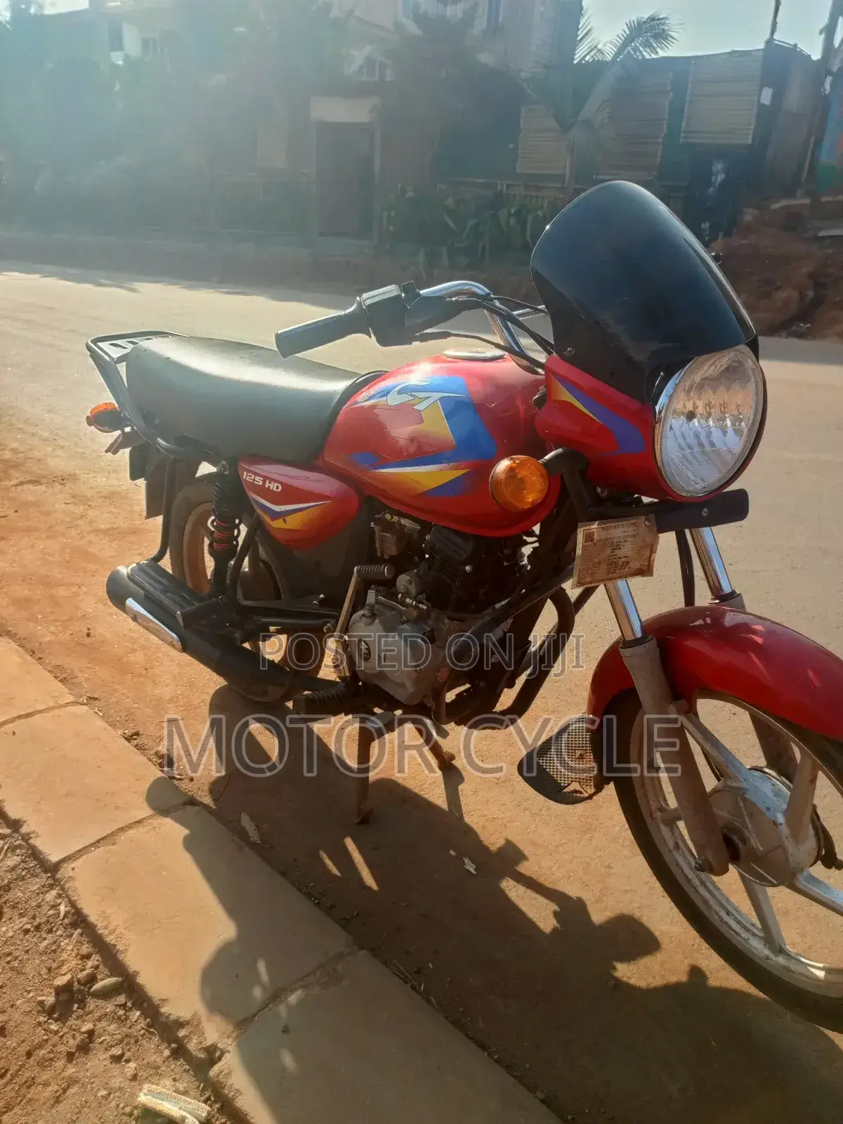 Bajaj Boxer 125 2025 Red