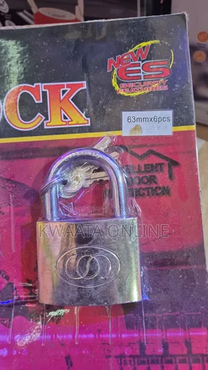 Baglock A Chart Of Big Padlock 6 Pieces With 3 Keys