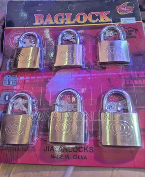 Baglock A Chart Of Big Padlock 6 Pieces With 3 Keys