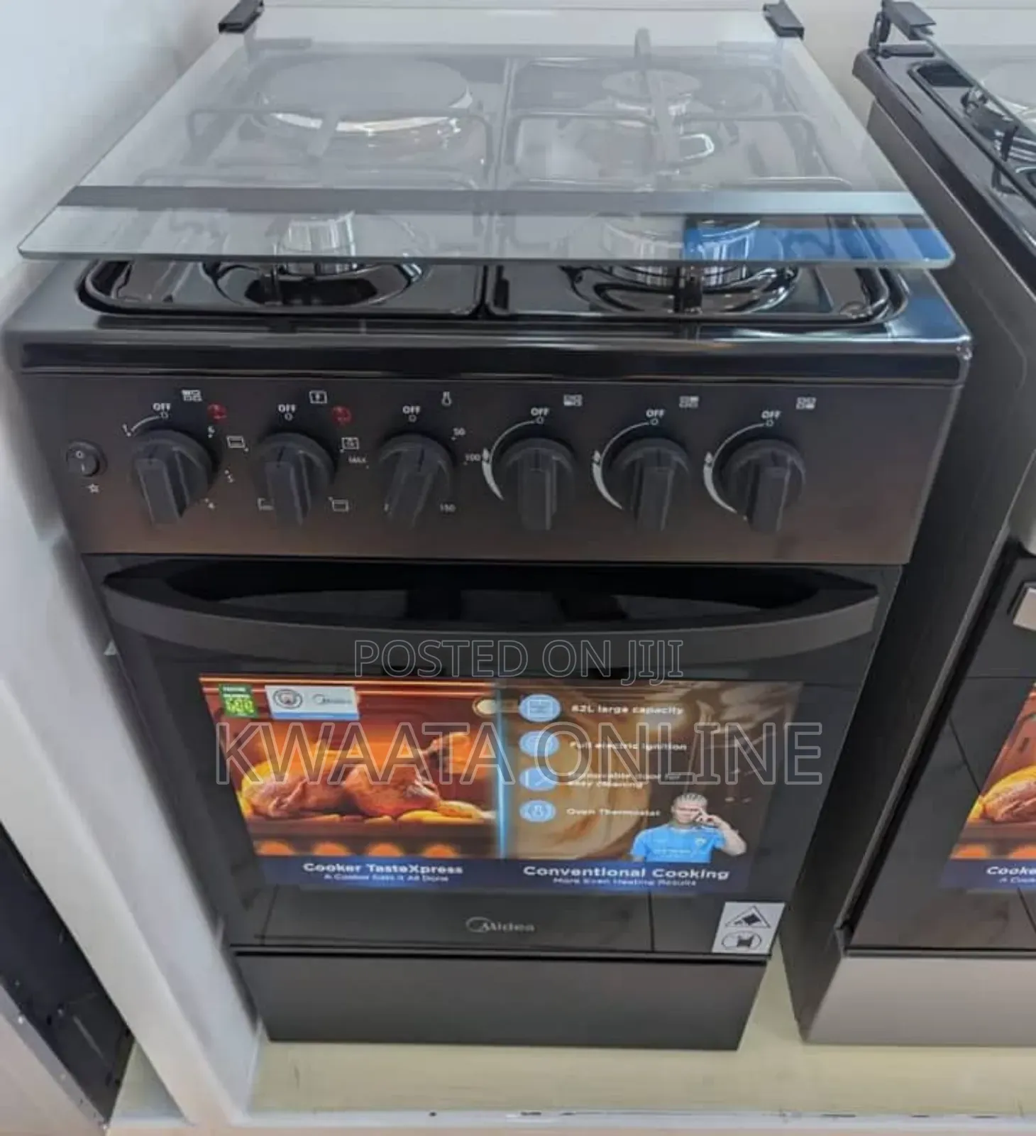 Midea 3gas + 1electric Free Standing Cooker With Oven(60x50)