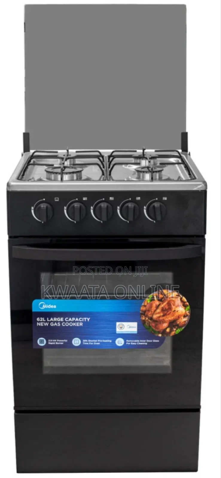 Midea 3gas + 1electric Free Standing Cooker With Oven(60x50)