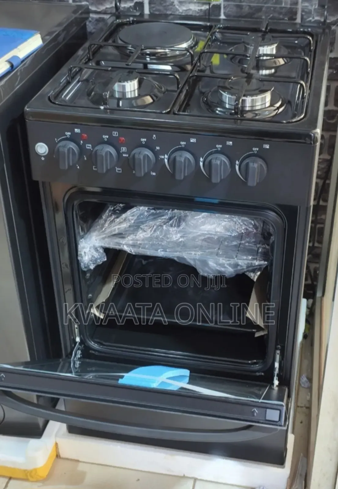 Midea 3gas + 1electric Free Standing Cooker With Oven(60x50)
